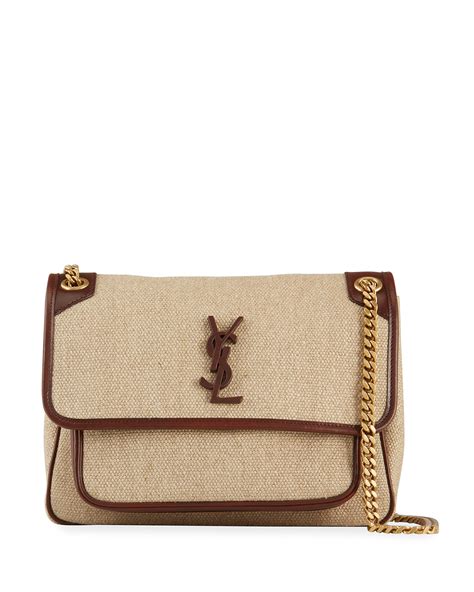 ysl linen bag